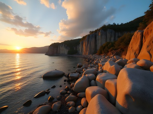 Stunning granite formations at Parque Estadual de Itapuã near Porto Alegre