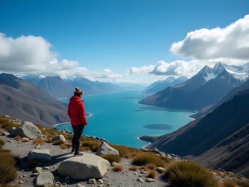 Panoramic view from Cerro Guanaco trail in Tierra del Fuego National Park