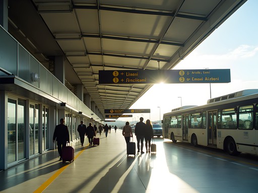 Transportation options at Salgado Filho International Airport in Porto Alegre