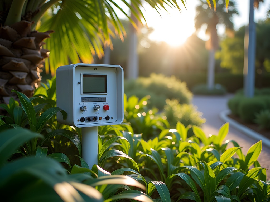 Smart irrigation system and environmental monitoring at Port St. Lucie Botanical Gardens