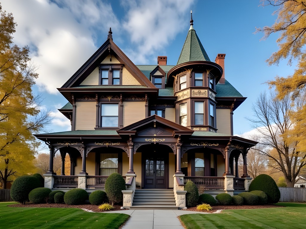 Victorian mansion in Browne's Addition historic district Spokane