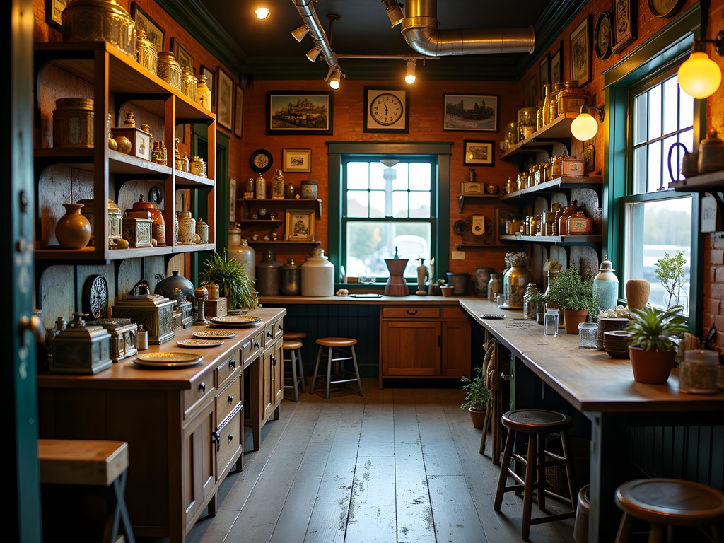 Vintage shop in Sudbury displaying mining memorabilia and industrial artifacts